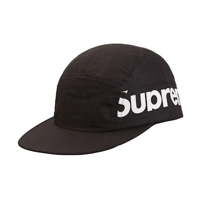 Supreme Side Panel Camp Cap Black