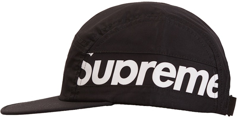 Supreme Topi Side Panel Camp Hitam Order Supreme Topi Side Panel Camp Hitam