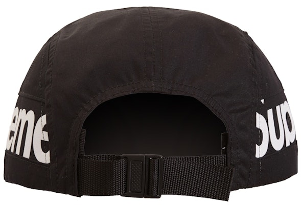 Supreme Topi Side Panel Camp Hitam Lookbook Supreme Topi Side Panel Camp Hitam