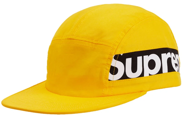 supreme-side-panel-camp-cap-gold