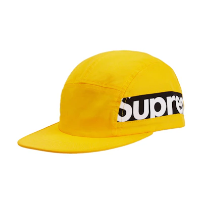 Supreme Side Panel Camp Cap Gold