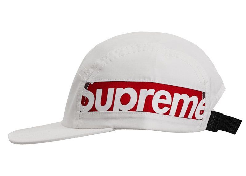 Buy Supreme Gorra Camp Blanco con Panel Lateral