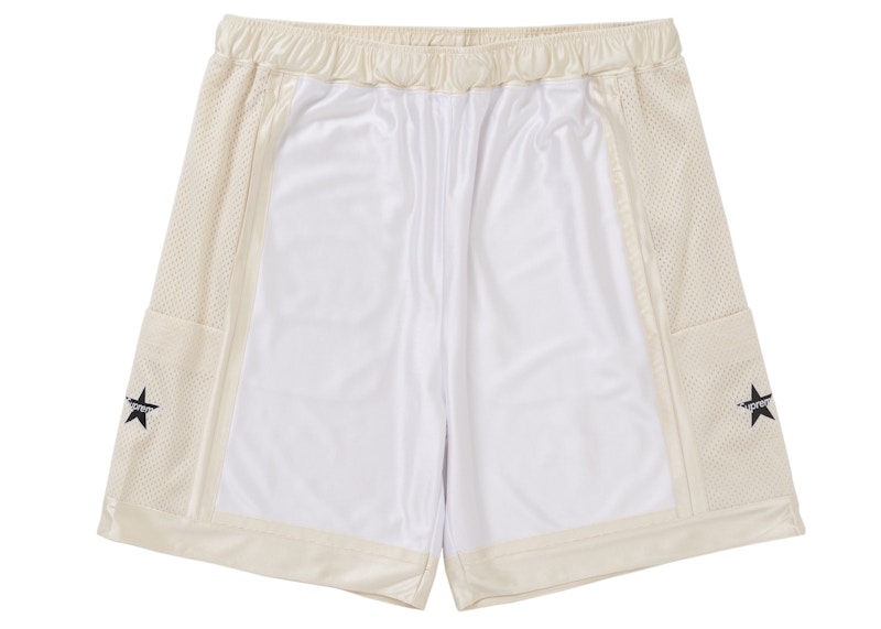 Supreme Side Pocket Basketball Short White