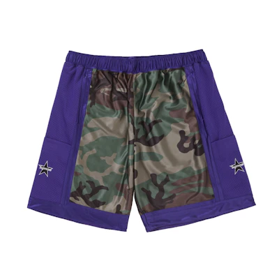 Supreme Side Pocket Basketball Short Woodland Camo