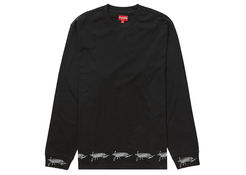 シュプリーム スモールボックス ロンT (FW22) 黒 を購入 - Novelship