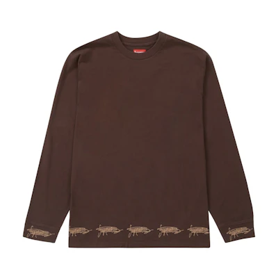 Supreme Signature L/S Top Dark Brown