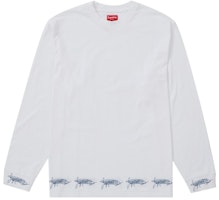 Supreme Signature L/S Top White Supreme Signature L/S Top White