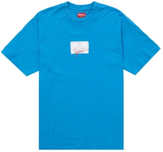 Supreme シグネチャーラベルTシャツ(青)
Buy Supreme シグネチャーラベルTシャツ(青)