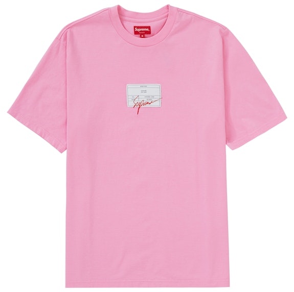 supreme-signature-label-s-s-top-pink