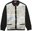 Buy Supreme Silk Map Cardigan Black