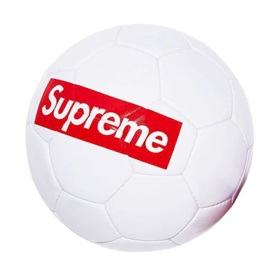 Supreme Size 5 Soccer Ball Red White Hand-Sewn Durable Training Ball sup-3021851