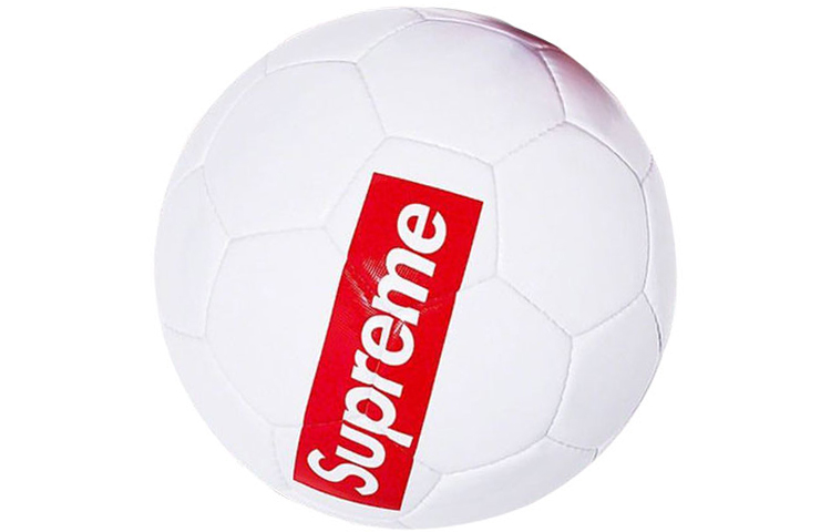 Shop Balón de Fútbol Tamaño 5 Supreme Rojo Blanco Cosido a Mano Entrenamiento Duradero sup-3021851