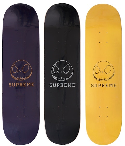 supreme-skeleton-skateboard-deck-set-multicolor