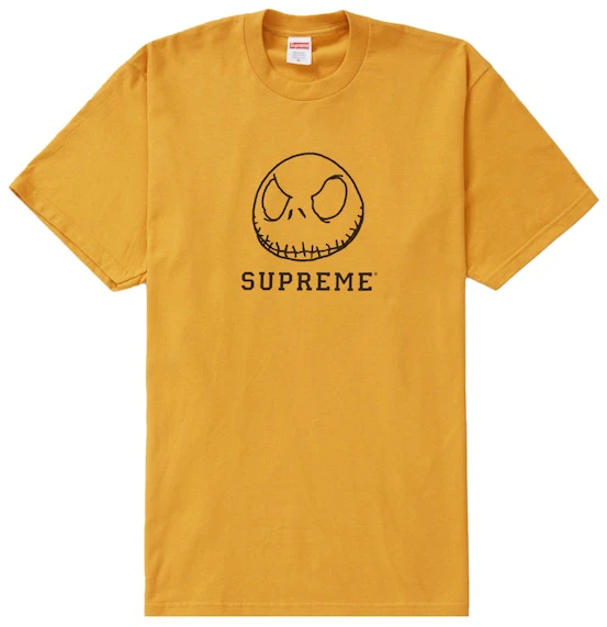 supreme-skeleton-tee-fw-23-mustard