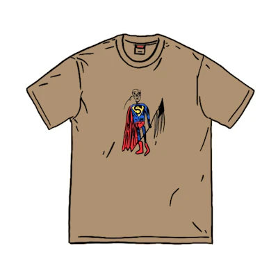 Supreme Skeleton Tee Chocolate Chip Camo