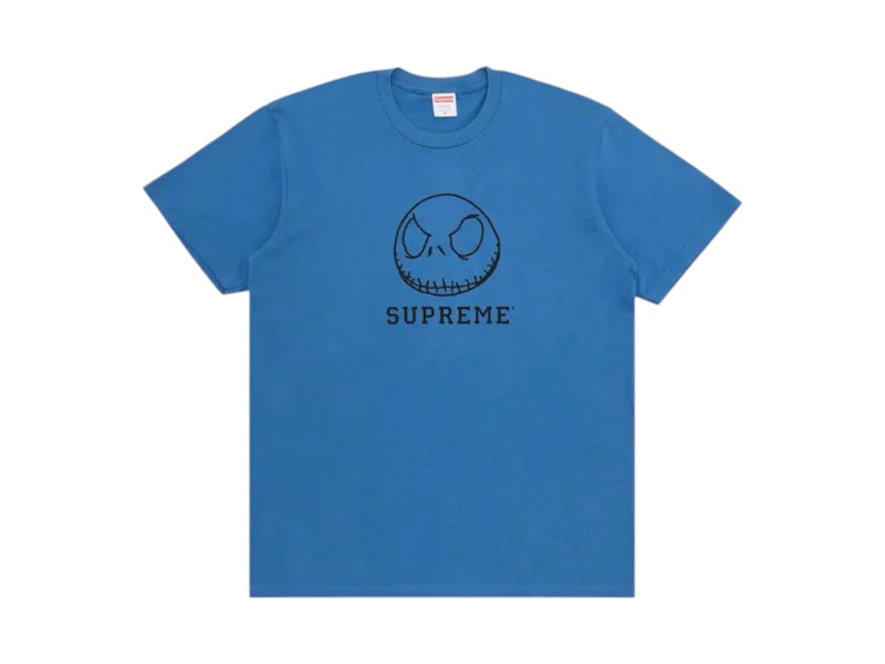 Supreme Skeleton Tee Faded Blue