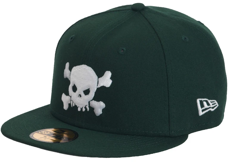 supreme-skull-new-era-green