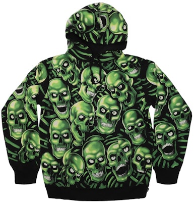 Supreme Skull Pile Hooded Sweatshirt Green Buy Supreme Skull Pile Hooded Sweatshirt Green