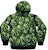 Supreme Skull Pile Hooded Sweatshirt Green