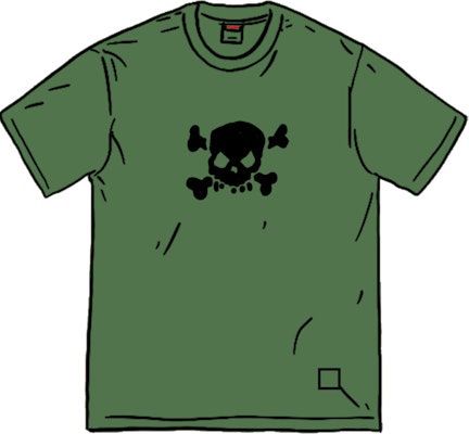 Supreme Skull S/S Top Olive Buy Supreme Skull S/S Top Olive