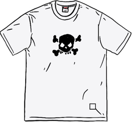 至尊骷髏短袖上衣 白色 Buy 至尊骷髏短袖上衣 白色