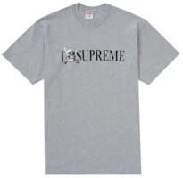 Supreme Skull Tee Heather Grey Supreme Skull Tee Heather Grey