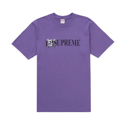 Supreme Skull Tee Purple