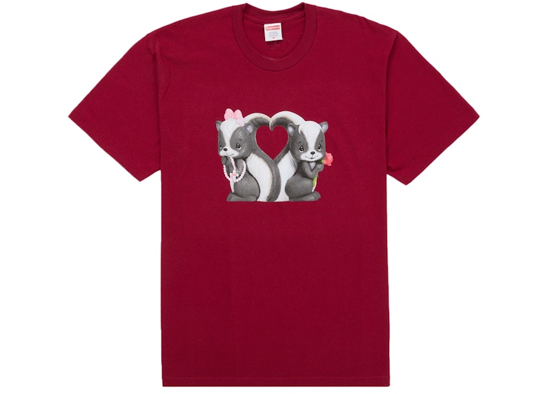 Buy Supreme Skunk Tee Cardinal