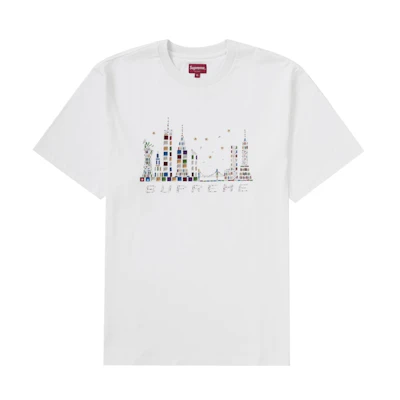 Supreme Skyline S/S Top White (FW21)