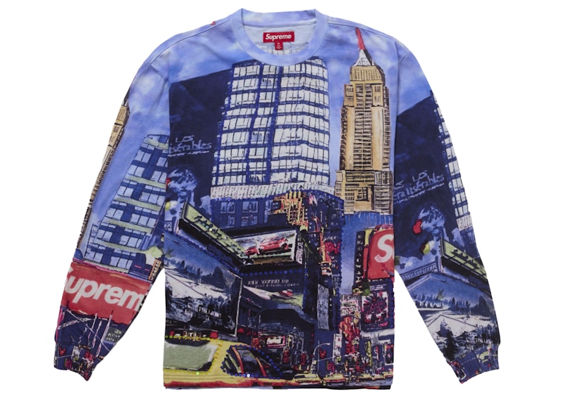 Supreme Skyline Sequin L/S Top Day