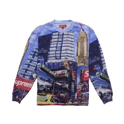 Supreme Skyline Sequin L/S Top Day