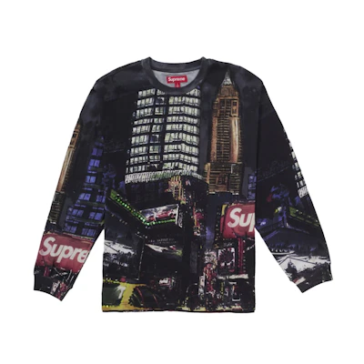 Supreme Skyline Sequin L/S Top Night