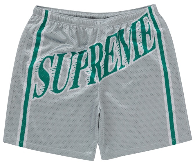 supreme-slap-shot-mesh-short-grey