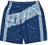 Buy Supreme Slap Shot Pantalones Cortos de Malla Azul Marino