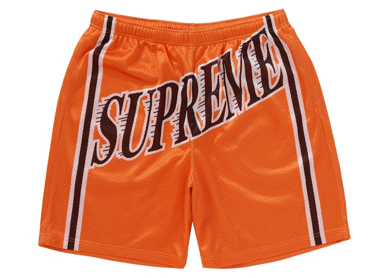 Supreme Slap Shot Mesh Short Orange