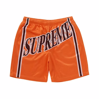 Supreme Slap Shot Mesh Short Orange
