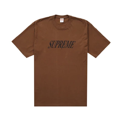 Supreme Slap Shot Tee Brown