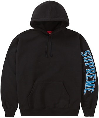 Supreme Sleeve Arc Hooded Sweatshirt (FW23) Black - Novelship