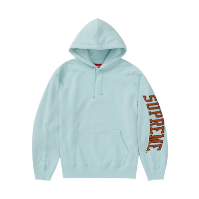 Supreme Sleeve Arc Hooded Sweatshirt (FW23) Pale Blue