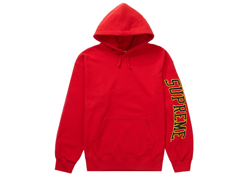 Supreme Sleeve Arc Hooded Sweatshirt (FW23) Red