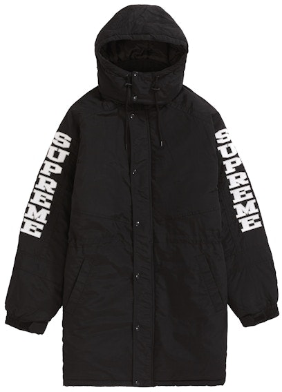 supreme-sleeve-logo-sideline-parka-black
