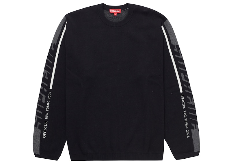R*R様 Supreme Blurred Logo Sweater \"Black Supreme Blurred Logo Sweater (Black) (FW23) – Kick It NZ