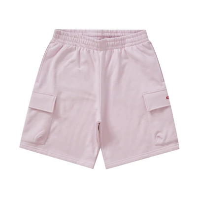 Supreme Small Box Baggy Cargo Sweatshort Light Pink