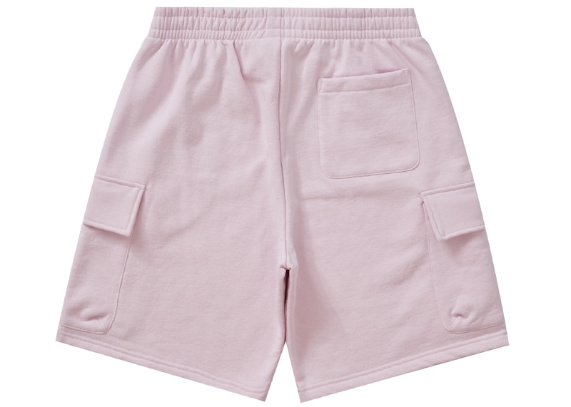 Supreme Small Box Baggy Cargo Sweatshort Light Pink 圖 2