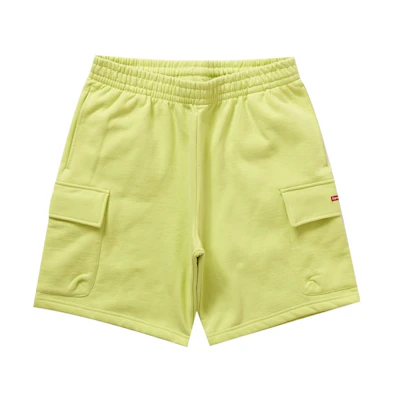 Supreme Small Box Baggy Cargo Sweatshort Lime