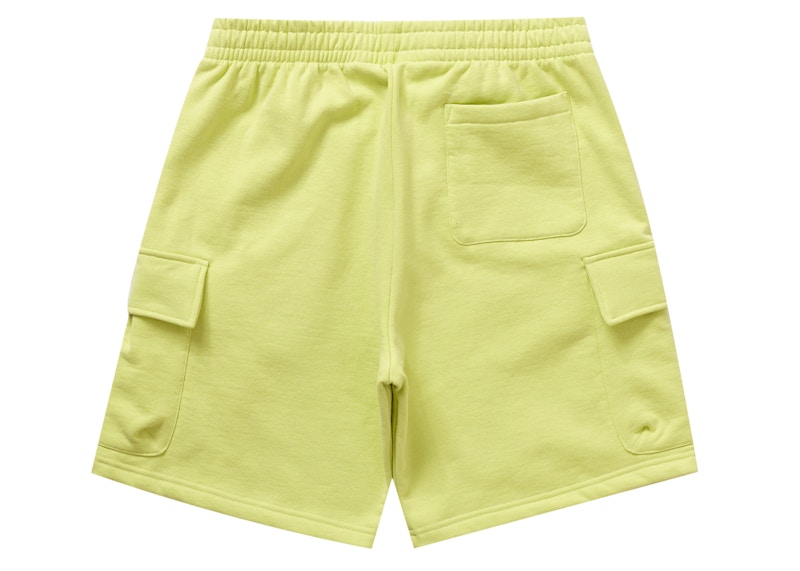 Supreme Small Box Baggy Cargo Sweatshort Lime 圖 2