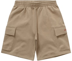 Supreme Small Box Baggy Cargo Sweatshort Tan Supreme Small Box Baggy Cargo Sweatshort Tan