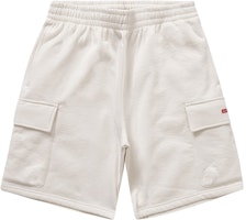 Supreme Small Box Baggy Cargo Sweatshort White Supreme Small Box Baggy Cargo Sweatshort White