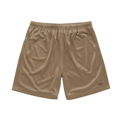Supreme Small Box Baggy Mesh Short (SS25) Brown
