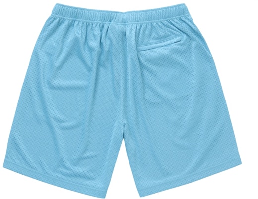 Supreme 小標籤寬鬆網布短褲 (SS25) 淺藍色 Order Supreme 小標籤寬鬆網布短褲 (SS25) 淺藍色